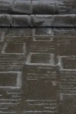 Harbor Modern Kahverengi Polyester Makine Halısı - Görsel 4