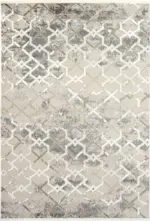 Martos Modern Bej Akrilik Makine Halısı