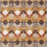 Affori Geometrik Multi Polyester ve Pamuklu Yıkanabilir Kaydırmaz Taban Dijital Baskı Halı - Görsel 5