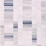 Labaro Çizgili Beyaz Taft Akrilik Pamuk Tabanlı Makine Halısı Labaro Çizgili Beyaz Taft Akrilik Pamuk Tabanlı Makine Halısı