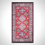 Pastena Klasik Eskitme Multi Polyester ve Pamuklu Kaydırmaz Tabanlı Dijital Baskı Halı - Görsel 2