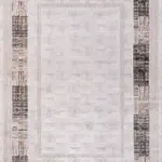 Norma Çerçeveli Krem Triko ve Akrilik İplikli Pamuk Tabanlı Makine Halısı Norma Çerçeveli Krem Triko ve Akrilik İplikli Pamuk Tabanlı Makine Halısı