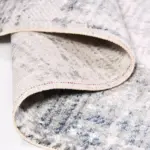 Stumio Çerçeveli Gri Akrilik Kaydırmaz Taban Makine Halısı - Görsel 3