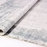 Stumio Çerçeveli Gri Akrilik Kaydırmaz Taban Makine Halısı - Görsel 4