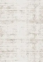 Senorbi Modern Krem Akrilik Kaydırmaz Taban Makine Halısı