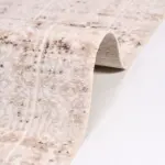 Senorbi Modern Krem Akrilik Kaydırmaz Taban Makine Halısı - Görsel 5