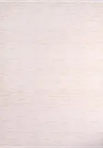Selegas Çizgili Krem Akrilik Kaydırmaz Taban Makine Halısı