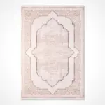 Sardara Klasik Göbekli Akrilik Kaydırmaz Taban Makine Halısı - Görsel 2