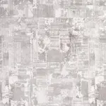 Ales Modern Gri Akrilik Kaydırmaz Taban Makine Halısı