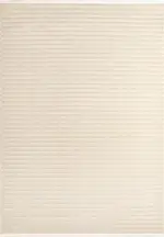 Pedaso Modern Krem İskandinav Desenli Polyester Makine Halısı