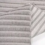 Sirola Modern Gri İskandinav Desenli Polyester Makine Halısı - Görsel 6