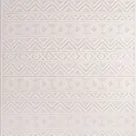 Vetere Geometrik Krem İskandinav Desenli Polyester Makine Halısı Vetere Geometrik Krem İskandinav Desenli Polyester Makine Halısı