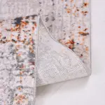 Palata Modern Bej Triko ve Akrilik İplikli Pamuk Tabanlı Makine Halısı - Görsel 5