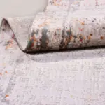 Palata Modern Bej Triko ve Akrilik İplikli Pamuk Tabanlı Makine Halısı - Görsel 4