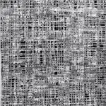 Uriri Modern Gri Triko ve Akrilik İplikli Pamuk Tabanlı Makine Halısı