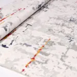 Gissi Modern Krem Taft Akrilik Makine Halısı - Görsel 4