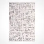 Fasana Modern Krem Taft Akrilik Makine Halısı - Görsel 2