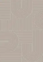 Vercelli Modern Kahverengi Loop ve Polyester Kaydırmaz Taban Makine Halısı