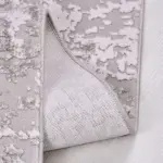 Montieri Modern Gri Triko Akrilik Pamuk Tabanlı Makine Halısı - Görsel 3