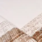 Rufina Çerçeveli Krem Viskon Akrilik Makine Halısı - Görsel 3