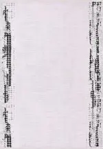 Vergato Modern Beyaz Viskon Akrilik Makine Halısı