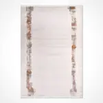 Medole Modern Krem Viskon Akrilik Makine Halısı