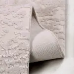 Miniato Modern Bej Triko Akrilik Pamuk Tabanlı Makine Halısı - Görsel 3