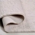 Miniato Modern Bej Triko Akrilik Pamuk Tabanlı Makine Halısı - Görsel 4