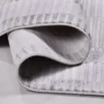 Ovodda Modern Gri Akrilik Pamuk Tabanlı Makine Halısı - Görsel 4