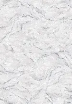 Sardo Modern Beyaz Akrilik Pamuk Tabanlı Makine Halısı