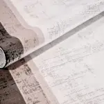 Prisco Çerçeveli Krem Akrilik Kaydırmaz Tabanlı Makine Halısı - Görsel 5