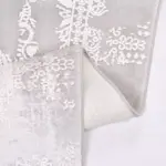 Sparta Modern Gri Bambu ve Akrilik Makine Halısı - Görsel 4