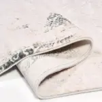 Tropea Modern Krem Bambu ve Akrilik Makine Halısı - Görsel 3