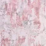 Valentia Modern Pembe Gri Bambu ve Akrilik Makine Halısı