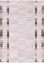 Sarule Modern Krem Akrilik Pamuk Tabanlı Makine Halısı