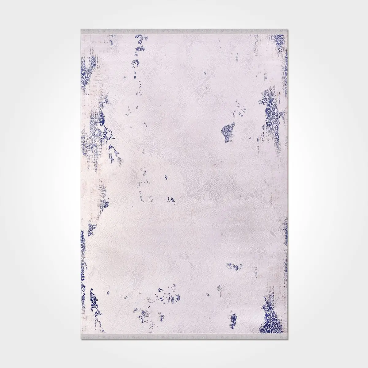 Rotoli Modern Krem Bambu ve Akrilik Makine Halısı - Görsel 2