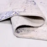 Rotoli Modern Krem Bambu ve Akrilik Makine Halısı - Görsel 4