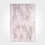 Lamezia Modern Krem Bambu ve Akrilik Makine Halısı - Görsel 2