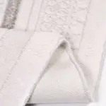 Chiesa Klasik Göbekli Beyaz Bambu ve Akrilik Makine Halısı - Görsel 7