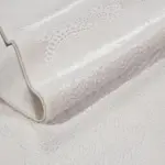 Falerna Çerçeveli Krem Bambu ve Akrilik Makine Halısı - Görsel 5