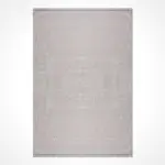 Fronti KlasikGöbekli Krem Bambu ve Akrilik Makine Halısı - Görsel 2