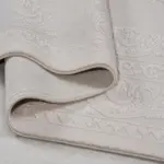 Fronti KlasikGöbekli Krem Bambu ve Akrilik Makine Halısı - Görsel 4