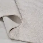 Celsita Klasik Göbekli Krem Bambu ve Akrilik Makine Halısı - Görsel 4