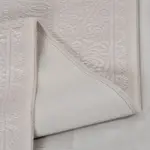 Parenti Klasik Göbekli Krem Bambu ve Akrilik Makine Halısı - Görsel 3