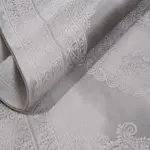 Talana Klasik Göbekli Antrasit Bambu ve Akrilik Makine Halısı - Görsel 5