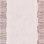 Rovella Modern Krem Mikropolyester Pamuk Tabanlı Makine Halısı