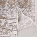 Stein Klasik Göbekli Gri Viskon ve Akrilik Makine Halısı - Görsel 3