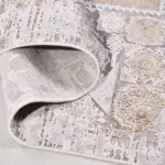 Stein Klasik Göbekli Gri Viskon ve Akrilik Makine Halısı - Görsel 4