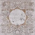 Stein Klasik Göbekli Gri Viskon ve Akrilik Makine Halısı