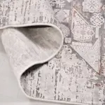 Debno Klasik Göbekli Krem Viskon ve Akrilik Makine Halısı - Görsel 4